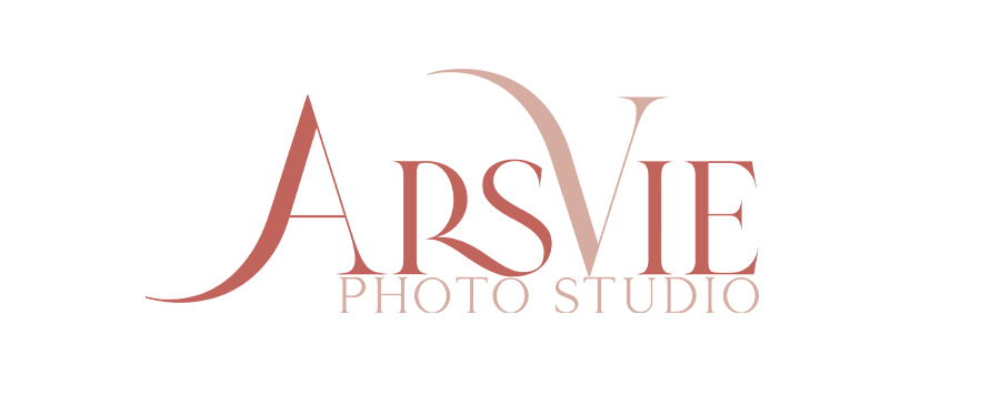 arsvie photography logo example