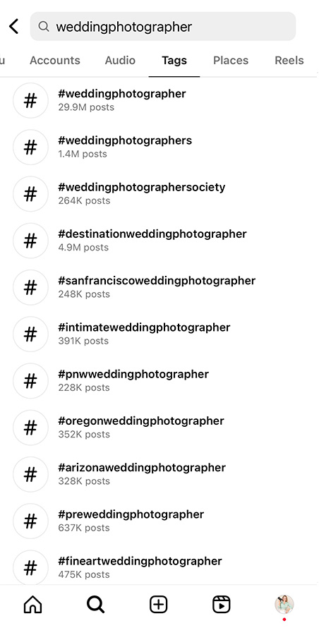 photography marketing on instagram