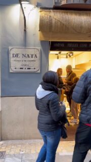 Best place to have pastel de nata in Malaga, Spain. #food #travel #spain #malaga #foodie
