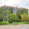 green-building-street-stock-photo