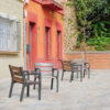 street-chairs-stock-photos